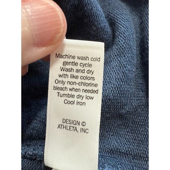 Athleta Studio Wrap Cardigan Size XXS Pockets Thumbholes Magnetic Athleisure - Picture 12 of 12